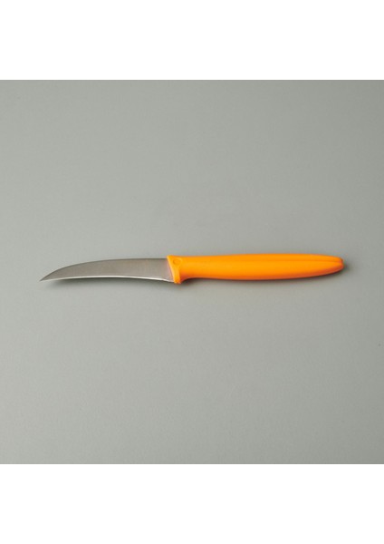 Kıvrık Soyma Bıçağı - Pembe - 9 cm