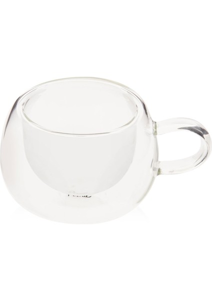 Double Wall Cam Kupa - Şeffaf - 160 ml