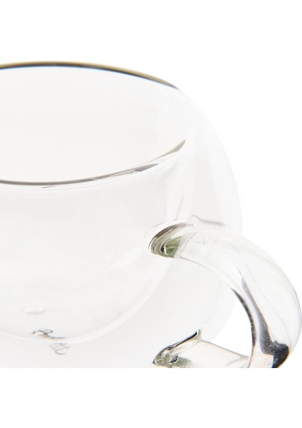 Double Wall Cam Kupa - Şeffaf - 160 ml