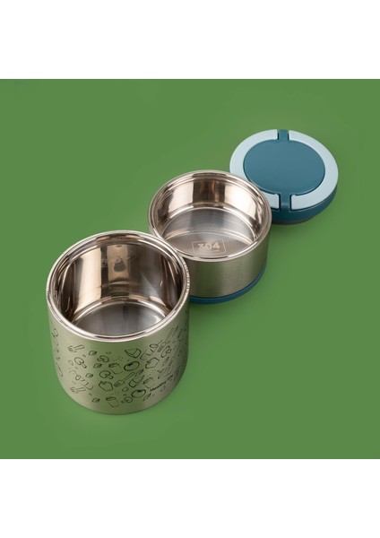 2 Katlı Yemek Termosu - 930 ml