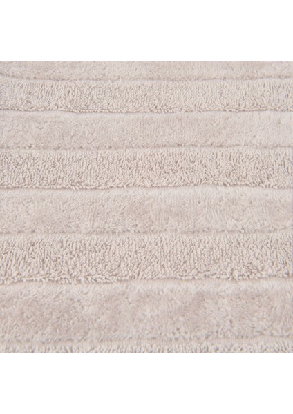 Kadife Yüz Havlusu - Gri - 50X100 cm