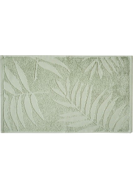 Botanical Yüz Havlusu - Yeşil - 50X80 cm
