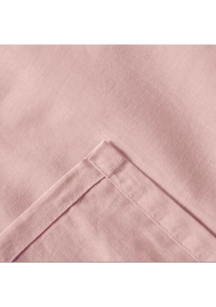 Basic Tek Kişilik Düz Kenar Çarşaf - Gülkurusu - 160X240 cm fiyatları