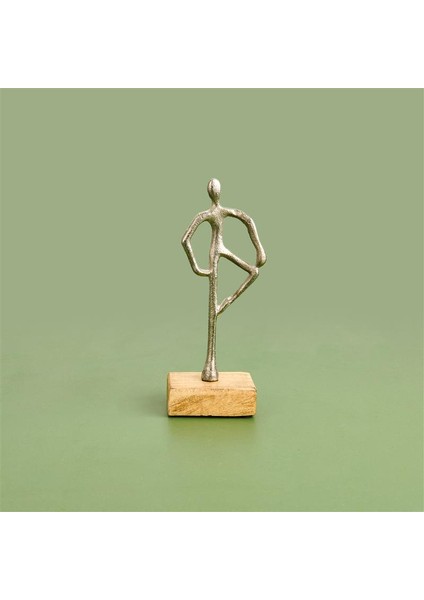 Denge Biblo - Gümüş - 21 cm