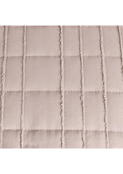 Elit Çift Kişilik Yatak Örtüsü Seti - Bej - 200X230 cm