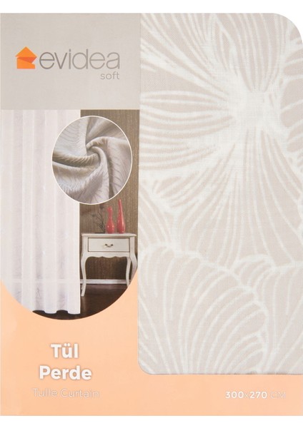 Awya Tül Perde - Gri - 300X270 cm modelleri