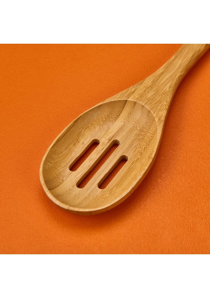 Bambu Kevgir - Açık Kahverengi - 20 cm