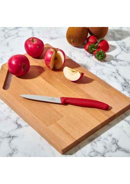 67701 Soyma Bıçağı - Kırmızı - 10 cm