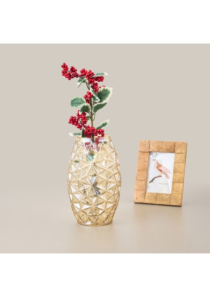 Safir Vazo - Bal - 25 cm