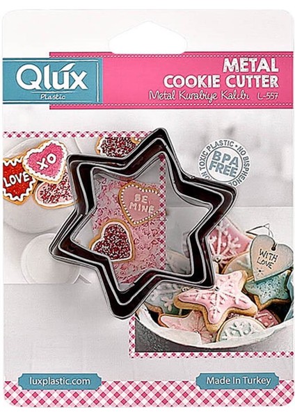 3'lü Metal Kurabiye Kalıbı fiyatları