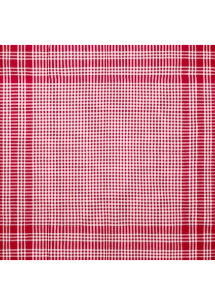 Piknik Örtüsü - Kırmızı - 165X165 cm
