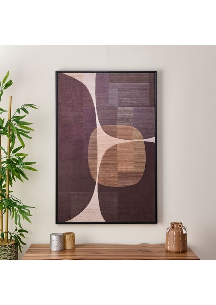 Kane Tablo - Kahverengi - 90X60 cm