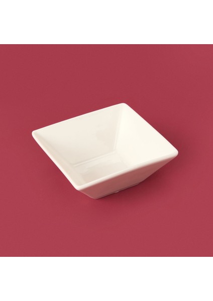 Kare Sosluk - Beyaz - 7 cm