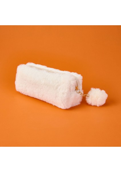 Peluş Kalem Çantası - - 20X4 cm