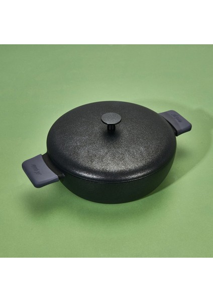 Pro Grade Karnıyarık Tenceresi - Siyah - 24 cm