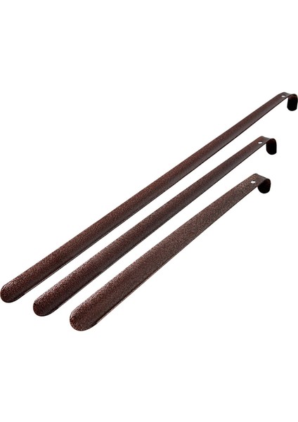 Metal Ayakkabı Çekeceği - Kahverengi - 65 cm