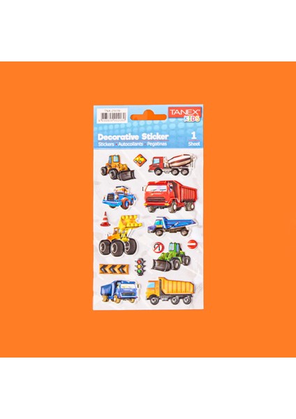 Dekoratif Sticker -