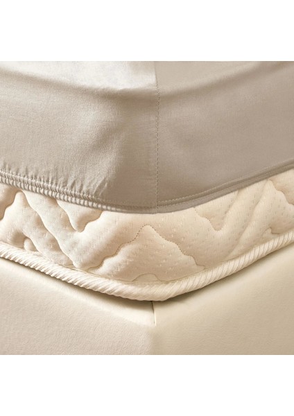 Basic Çift Kişilik Lastikli Çarşaf - Bej - 160X200 cm modelleri