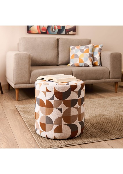 Home Modern Puf - Renkli - 42X38X38 cm