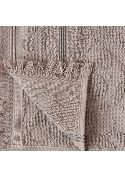 Zeleno Ayak Havlusu - Krem - 50X70 cm modelleri