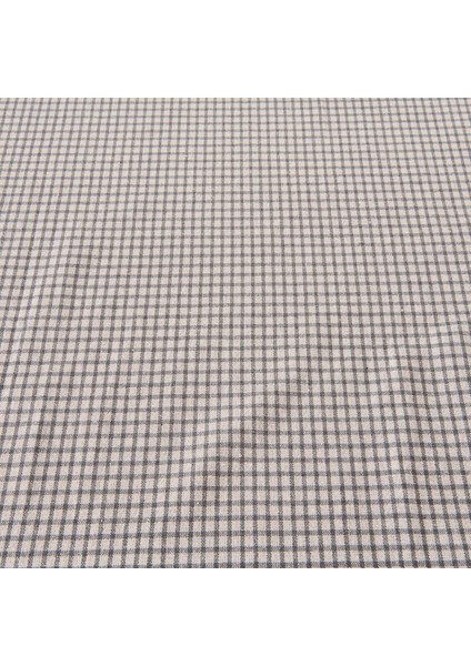 Pötikareli Masa Örtüsü - Gri - 140X200 cm