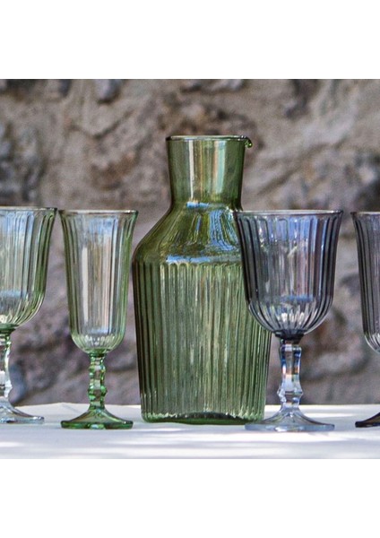 Splendid Karaf - Yeşil - 1000 ml