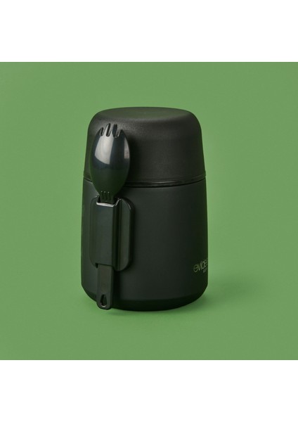 Kitchen Yemek Termosu - Siyah - 500 ml