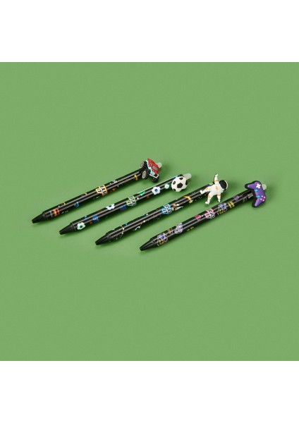 Unick Color Adventure Silinebilir Jel Kalem - - 15 cm