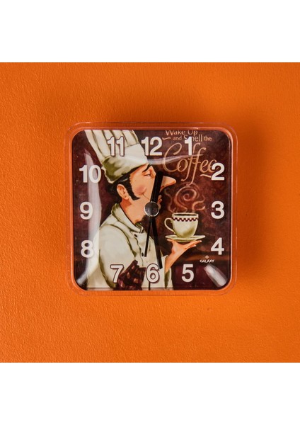 Kare Mıknatıslı Buzdolabı Saati - - 10 cm fiyatları