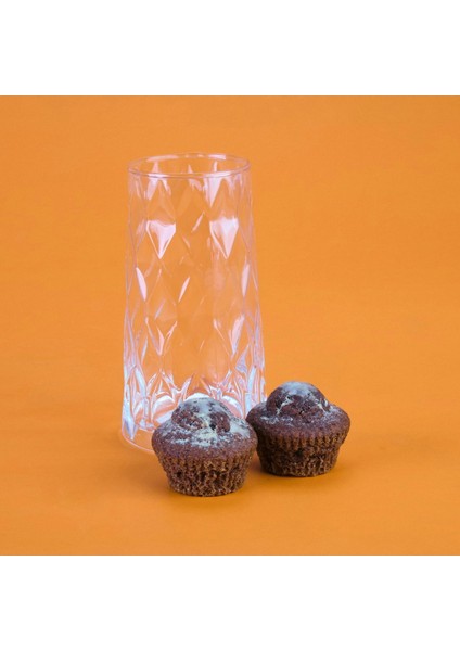 Kafes Cam Bardak - Şeffaf - 520 ml