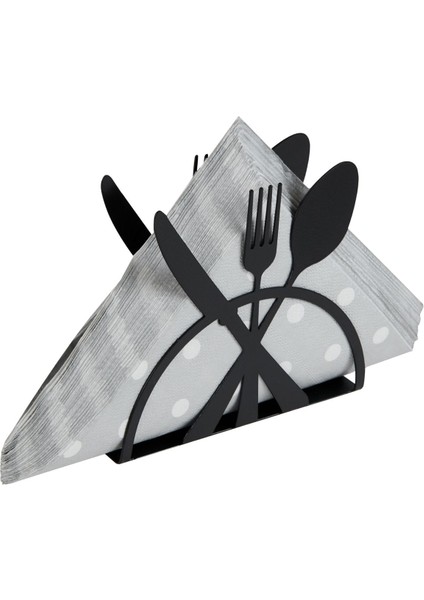 Concept Kitchen Metal Peçetelik - Siyah fiyatları