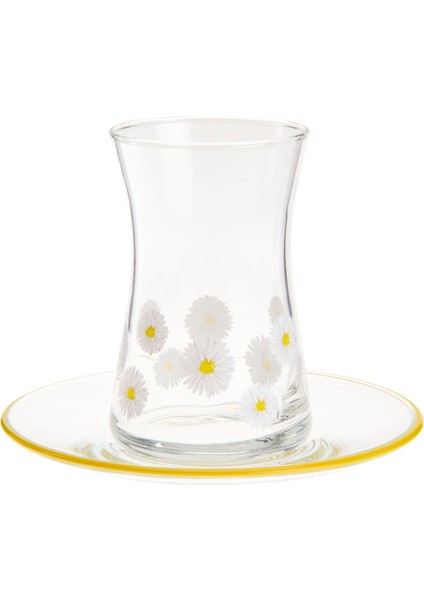Fiona 12 Parça Çay Seti - Şeffaf - 170 ml