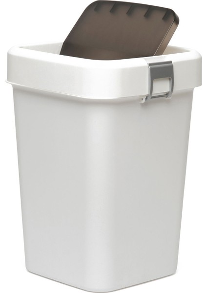 Comfort Dust Bin Beyaz Çöp Kovası - 8 Lt