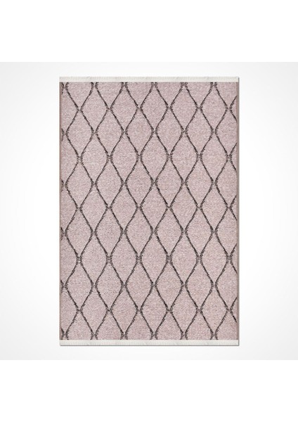 8601 Asil Kahve Modern Kilim - Kahverengi - 160X230 cm