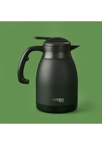 Kitchen Çay Termosu - Siyah - 1,5 Lt