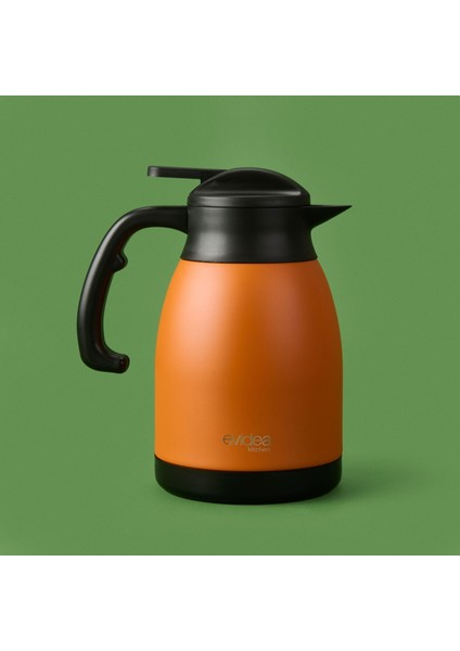 Kitchen Çay Termosu - Turuncu - 1,5 Lt