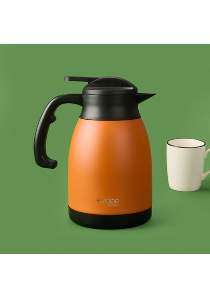 Kitchen Çay Termosu - Turuncu - 1,5 Lt