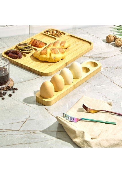 Bambu Yumurtalık - Kahverengi - 30 cm