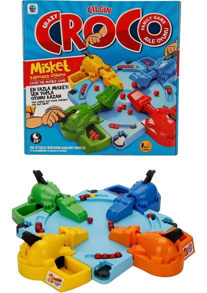 Games Çılgın Croco Kutu Oyunu - Renkli
