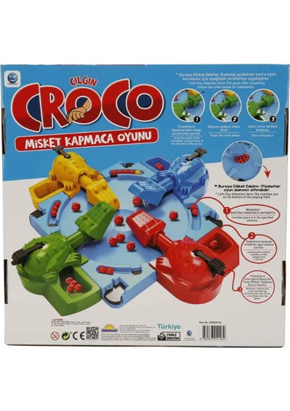 Games Çılgın Croco Kutu Oyunu - Renkli
