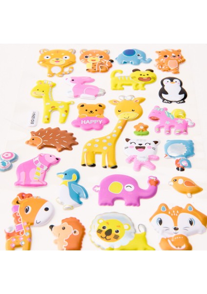 Sevimli Canlılar Sticker Serisi -