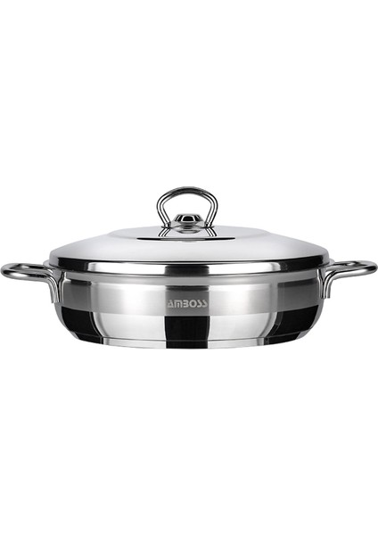 Saphire Karnıyarık Tenceresi - Inox - 24 cm