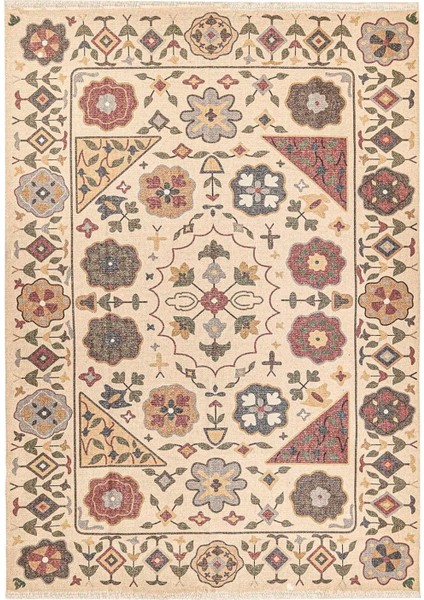 Etnik Kilim - Renkli - 160X230 cm
