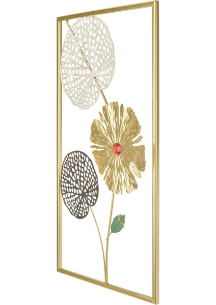 Gardenya Metal Tablo - Renkli - 45X25 cm