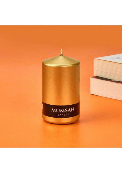 Baton Mum - Metalik Gold - 10X6 cm