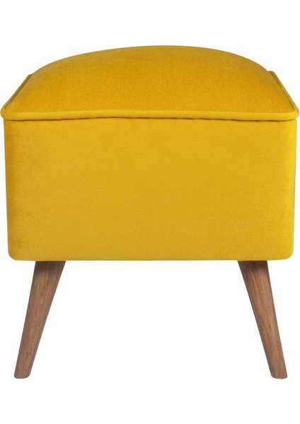 Home Mola Puf - Hardal - 44X41X41 cm