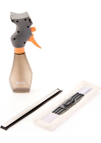 Manta Pratik Cam Temizleyici - Gri / Beyaz - 25 cm