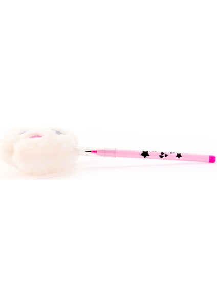 POP-9115 Peluş Pençe Başlıklı Geçmeli Kalem - - 23 cm