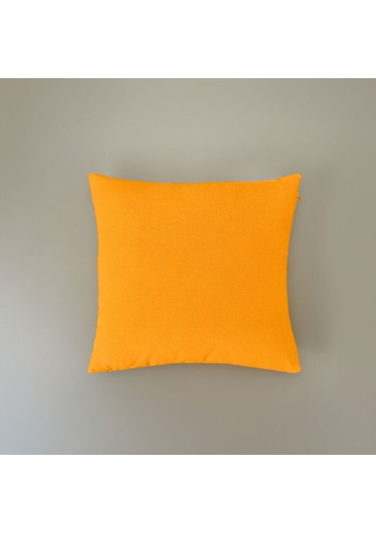 Soft Moss Kırlent - Hardal - 40X40 cm