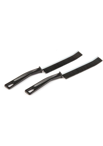 2'li Dar Alan Temizlik Fırçası - Siyah - 22 cm